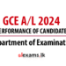 GCE A/L 2024 Results Report
