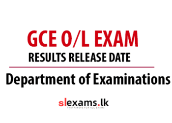 GCE O/L 2024 Results to Be Released Before July 15 -www.doenets.lk