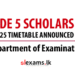 Grade 5 Scholarship Exam 2025 – Timetable Announced