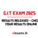 General Information Technology (GIT) Examination Results 2025 Released – Check Your Results Online