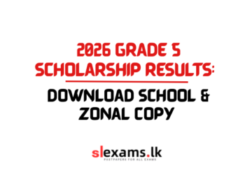 2026 Grade 5 Scholarship Results: Download School & Zonal Copy