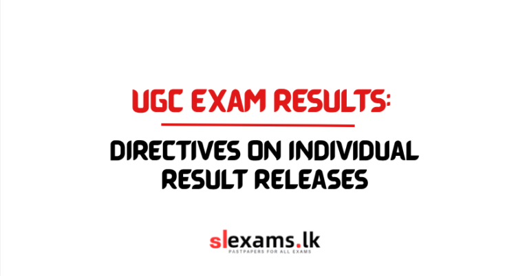 UGC Exam Results: Directives on Individual Result Releases