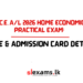 G.C.E. A/L 2026 Home Economics Practical Exam Date & Admission Card Details