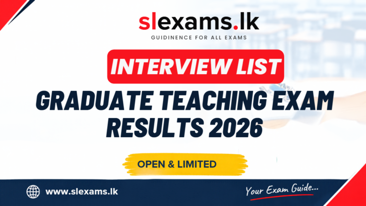 Graduate Teaching Exam Results (Interview List) Released 2026